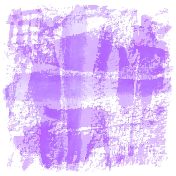 Abstraktní fialová akvarel na bílém pozadí — Stock fotografie