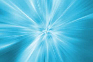 Mavi ışıklar zoom ile arka plan bulanıklık