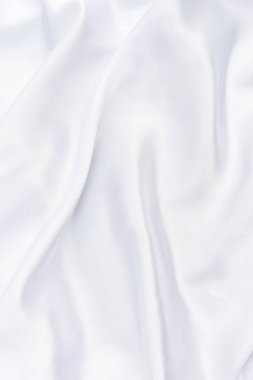 Beyaz smoot kumaş closeup