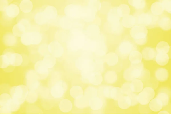 Yellow bokeh light — Stock Photo, Image