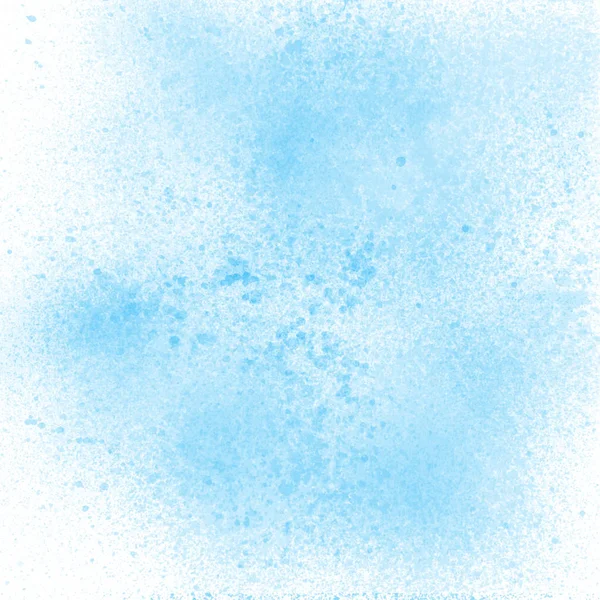 Blue pastel spray paint on white background — Stock Photo, Image