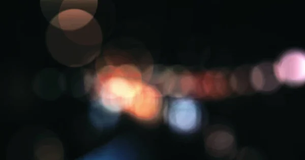 Luci bokeh sfocate colorate — Foto Stock