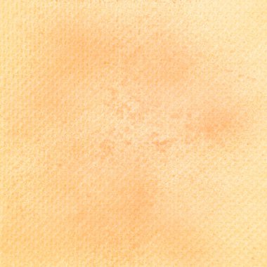 Kağıt mendil desen üzerine portakal suluboya