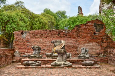 WAT Ratchaburana Ayutthaya tarihsel parkta
