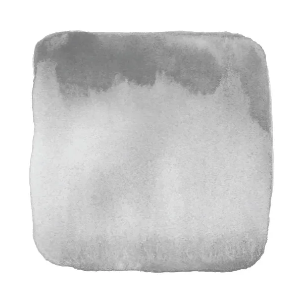 Абстрактный серый акварель на белом фоне — стоковый вектор