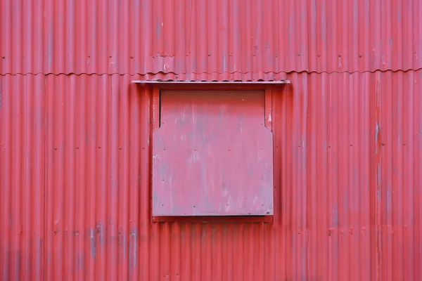 Close up of red waindow — Stock Photo, Image