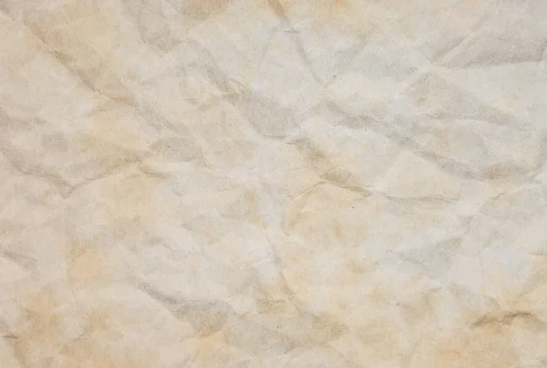 Tekstura brązowy zmięty papier — Zdjęcie stockowe
