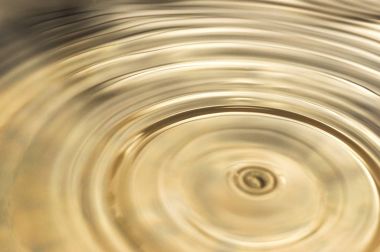 Tatlı su havuzu suda halkalar