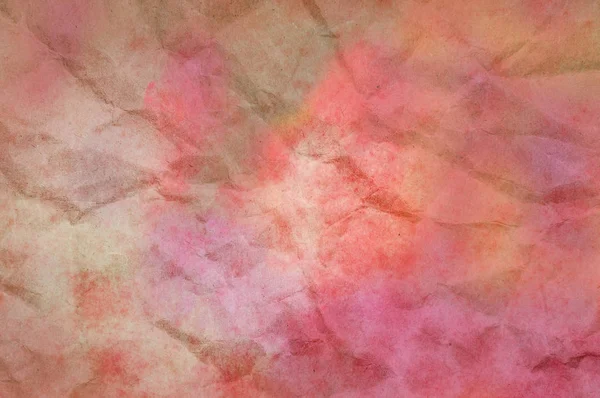 Текстура цветной скомканной бумаги — стоковое фото