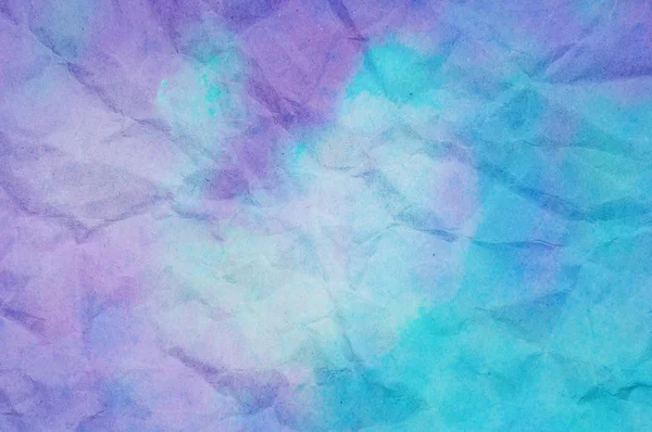 Textura de papel azul e violeta amassado — Fotografia de Stock
