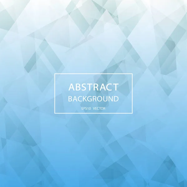 Fondo azul abstracto con patrón geométrico — Vector de stock