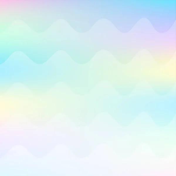 Pastel achtergrond met golvende lijnen patroon — Stockvector