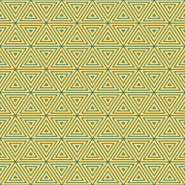 Žlutý a zelený geometrický vzor — Stockový vektor