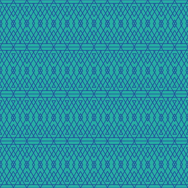蓝色和绿色的几何图案 — 图库矢量图片