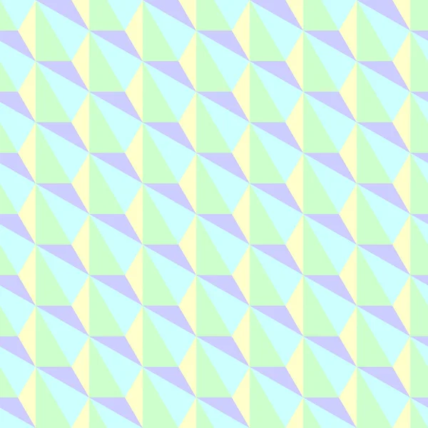 Обложка шаблона с красочным геометрическим рисунком — стоковый вектор