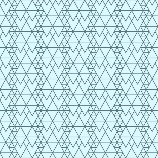 Täckmall design med blå geometriskt mönster — Stock vektor