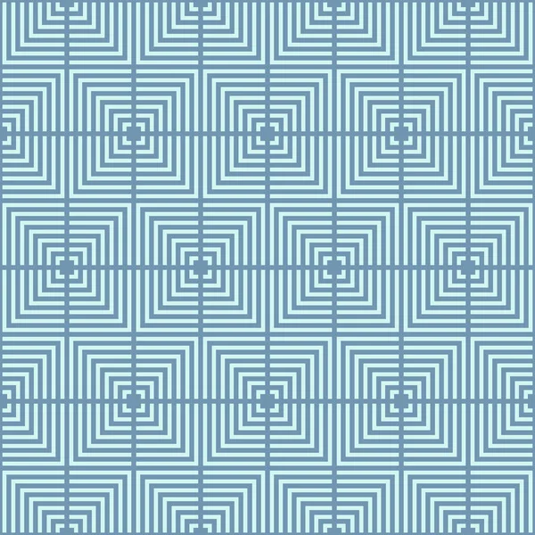 Täckmall design med blå geometriskt mönster — Stock vektor