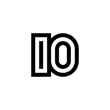 Web sitesi, bilgi, broşür, kapak, kutlama olayı, davet, selamlama, web şablonu için 10 numaralı vektör simgesi tasarımı.