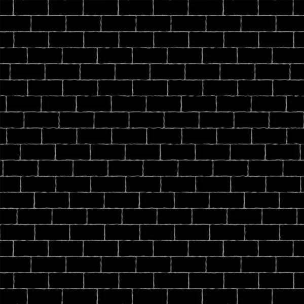 Черный Серый Кирпичный Фон Стены Векторный Дизайн — стоковый вектор