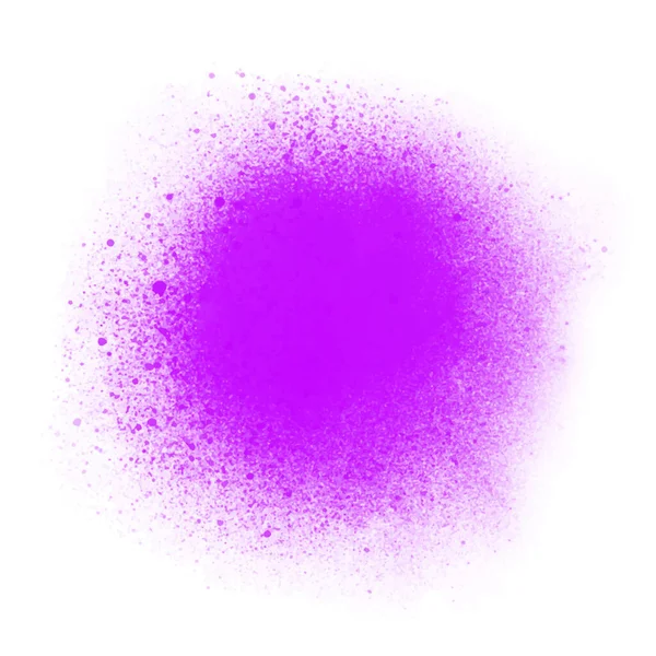 Violet Watercolor Splatters White Background Design — Stock Vector