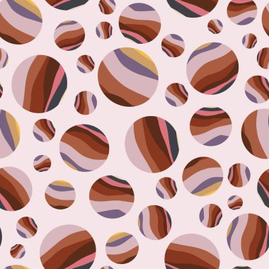 Ditsy 'nin düşüşü pürüzsüz izler bırakır. Elle çizilmiş doğa arka planı. Kahverengi mermer baharat rengi sessiz tonlar. Sonbahar tekstili için her şey basıldı. Vektör tekrar E10