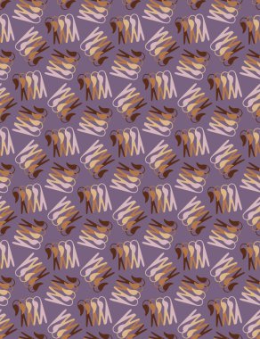 Ditsy 'nin düşüşü pürüzsüz izler bırakır. Elle çizilmiş doğa arka planı. Kahverengi mermer baharat rengi sessiz tonlar. Sonbahar tekstili için her şey basıldı. Vektör tekrar E10