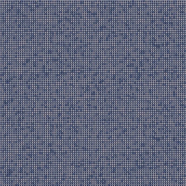 Tricotado Marl Variegated Heather Texture Background Denim Cinza Azul Misturado — Vetor de Stock