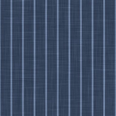 Mavi Chambray İnce Çizgili Doku Arkaplanı. Klasik Preppy Shirting Stripe kusursuz desen. Denim Tikleyen Duvar Kağıdı Erkek Moda Kumaşı 'nı kapatın. Vektör Eps10 Döşemeyi Tekrarla