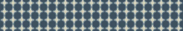 Masculine Bleach Dot Stripe Tricotado Marl Border Background. Padrão sem costura nórdica de inverno. Indigo Blue Jean Knit Stitch Textura desbotada. Tie Dye Effect Textile, Melange Banner Ribbon. Vetor Eps 10 —  Vetores de Stock