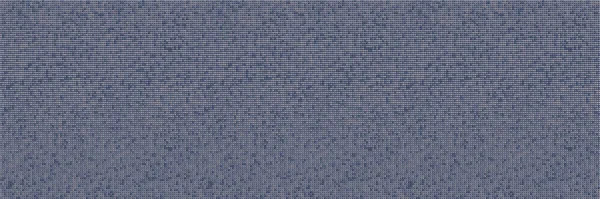 Marna grigio maglia Texture Border su fondo di erica variegata. Denim Blue Blended Line Seamless Pattern. Per nastro in tessuto di lana, banner in tessuto nordico, bordo Triblend Melange. Eps vettoriale 10 — Vettoriale Stock