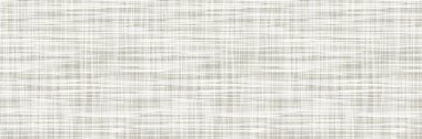 Doğal Gri Fransız Keten Doku Sınır Arkaplanı. Eski Ecru Flax Fiber Kusursuz Desen. Organik İplik Dokuma Kumaş Kurdelesi Kesme Sancağı. Çuval bezi ambalajı, branda kenarı. Vektör EPS10