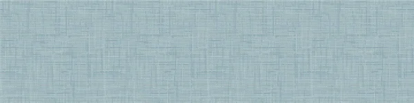 Tejer Gris Marl Textura Frontera sobre Fondo de brezo variado. Denim Blue Blended Line Seamless Pattern. Para cinta de tela de lana, estandarte textil nórdico, borde de mezcla de melange triblend. Vector Eps 10 — Vector de stock