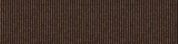Dark Brown Knit Stitch Stripe Border Texture Background Безшовні Візерунки — стоковий вектор