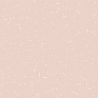 Dutlu Washi Kağıt Doku Arkaplanı. Organik Sönük Pembe Renk Üzerinde Soluk Gül Doğal Lif Parçacıkları. Speckle 'ın her yerinde geri dönüştürülmüş parmak izi var. Ev yapımı Japon ev dekoru yüzeyi. Vektör Döşeme 10 Eps tekrarla.