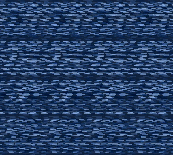 Bordado Rayas Sashiko Kantha Vector Pattern Aguja Asiática Seamless Fondo — Vector de stock