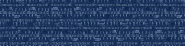 Bordado Boro Tecido Sashiko Kantha Vector Border Pattern Agulha Listrada — Vetor de Stock