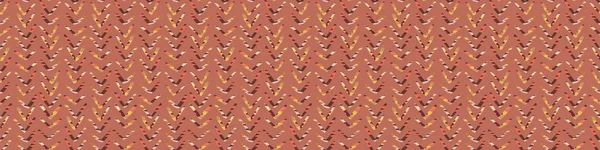 Textura Frontera Vectorial Juguetona Camuflaje Moderno Chevron Stripe Dibujado Mano — Archivo Imágenes Vectoriales