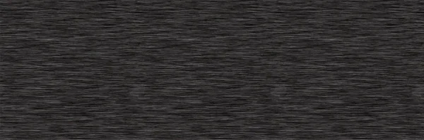 Black Grey Marl Heather Border Textuur Achtergrond Faux Cotton Stof — Stockvector