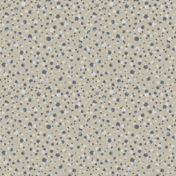 Dense Pebble Dash Speckled Rock Texture Background, Seamless Pattern with Natural Cream Granite Stone Splatter. For Flooring Surface, Ditsy Micro Mosaic Textile. Modern Home Decor Vector EPS10 — Stock vektor