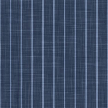 Mavi Chambray İnce Çizgili Doku Arkaplanı. Klasik Preppy Shirting Stripe kusursuz desen. Denim Tikleyen Duvar Kağıdı Erkek Moda Kumaşı 'nı kapatın. Vektör Eps10 Döşemeyi Tekrarla
