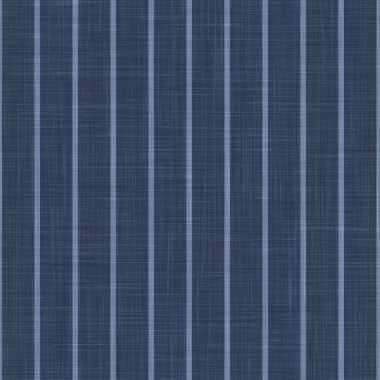 Blue Chambray Pinstripe Texture Background. Classic Preppy Shirting Stripe Seamless Pattern. Close Up Weave Suit Fabric in Denim Ticking for Wallpaper, Men Fashion Apparel. Vector EPS10 Repeat Tile clipart