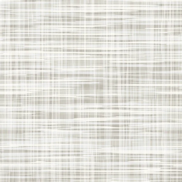 Naturlig grå vit fransk linne textur bakgrund. Lin Fiber sömlösa mönster. Organic Yarn Närbild Väv tyg för bakgrundsbild, säck tygförpackningar, Canvas. Vektor läpp10 Upprepa kakel — Stock vektor