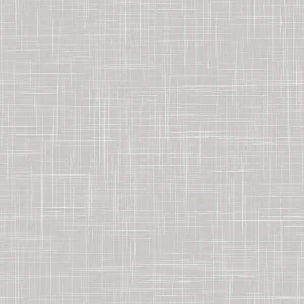 衬里纹理背景 天然白灰法国风格 中性未漂白Ecru Flax无缝线图案 用于壁纸 包装材料的有机纱线密织织物 病媒第10集重复 — 图库矢量图片
