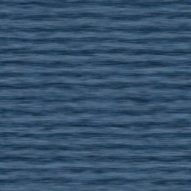 Çiğ Denim Mavi Marl Değişken Başlı Doku Arkaplanı. Dikey Harmanlanmış Çizgisiz Desen. Tişört kumaşı için. Beyazlatılmış Indigo Jersey Tekstil, Triblend Melange her yerde. Vektör Eps 10 