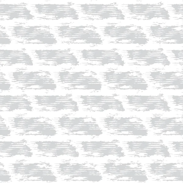 Сірий Білий Монохромний Неправильний Текстура Цегляної Стіни Задньому Плані Жорсткий — стоковий вектор