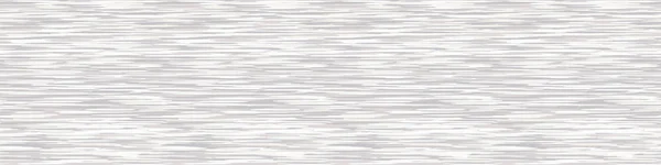 Bianco Grigio Marl Heather Texture Banner Sfondo Frontiera Cotone Sintetico — Vettoriale Stock