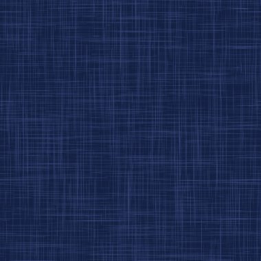 Klasik mavi Fransız kumaş dokusu arka planı. Koyu Denim Blu Fiber Kusursuz Desen. Masculine Jeans Tekstil Duvar Kağıdı ve Paketleme için Organik İplik Yakın Dokuma Efekti. Vektör Eps10 Tekrarla