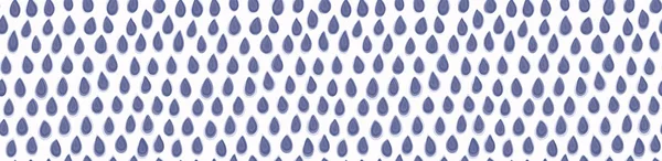 Goccia Pioggia Vettoriale Acquerello Texture Banner Sfondo Bianco Disegnato Mano — Vettoriale Stock