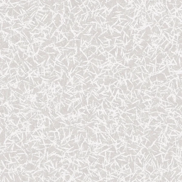 Handgjort Mulberry Washi Paper Texture Sömlös Mönster Vit Bakgrund Med — Stock vektor