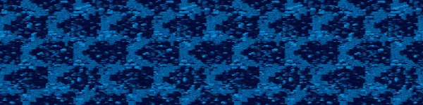 Klassisches Blue Vector Ocean Water Banner Textur Marine Aqua Sea — Stockvektor